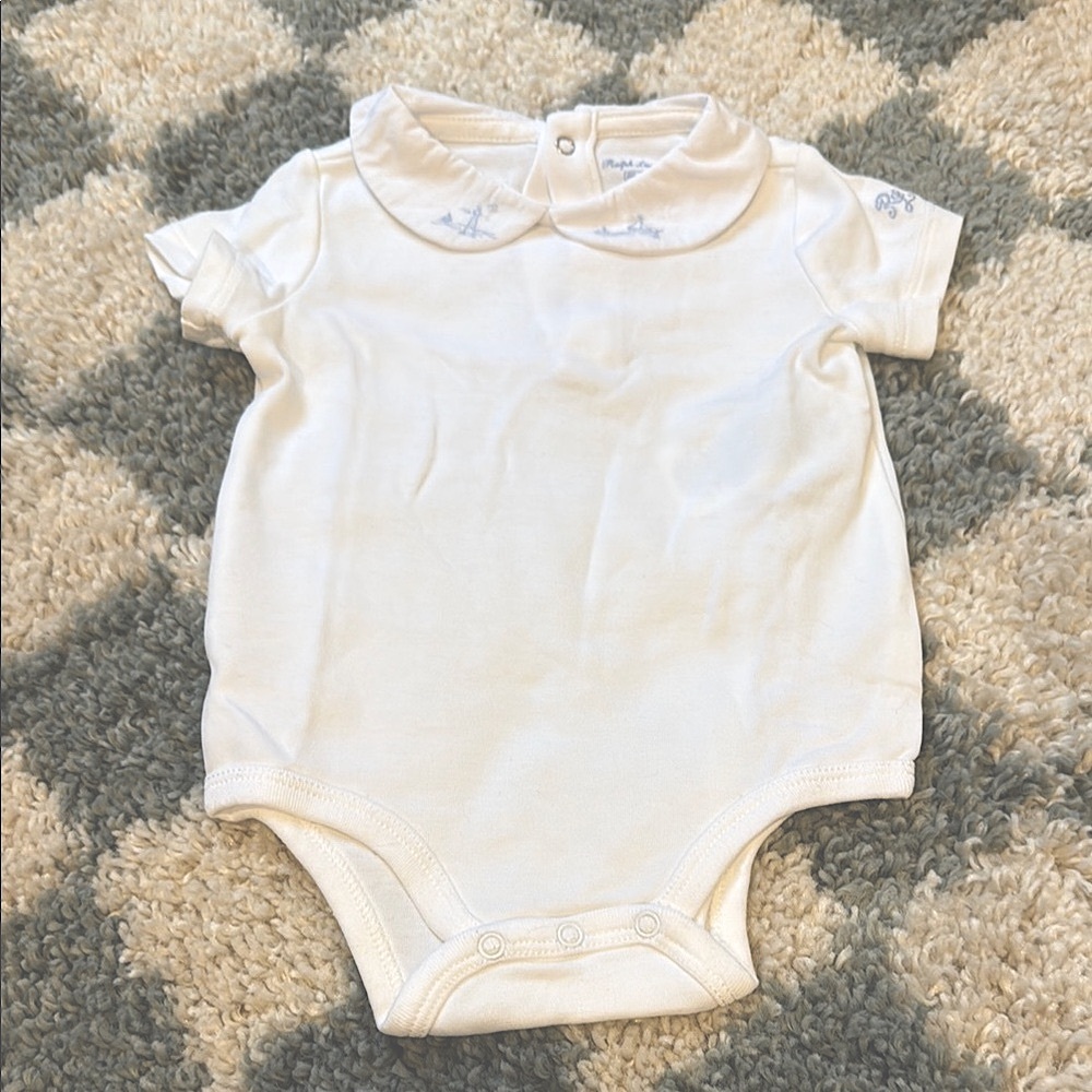 Ralph Lauren Peterpan collar onesie